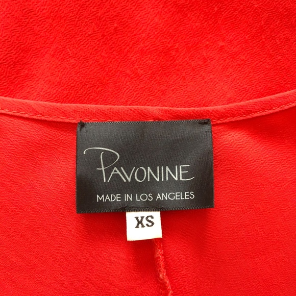 Pavonine tie back dress (Aritzia) - Picture 4 of 4